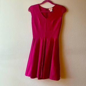 Pink Party Dress- long zipper